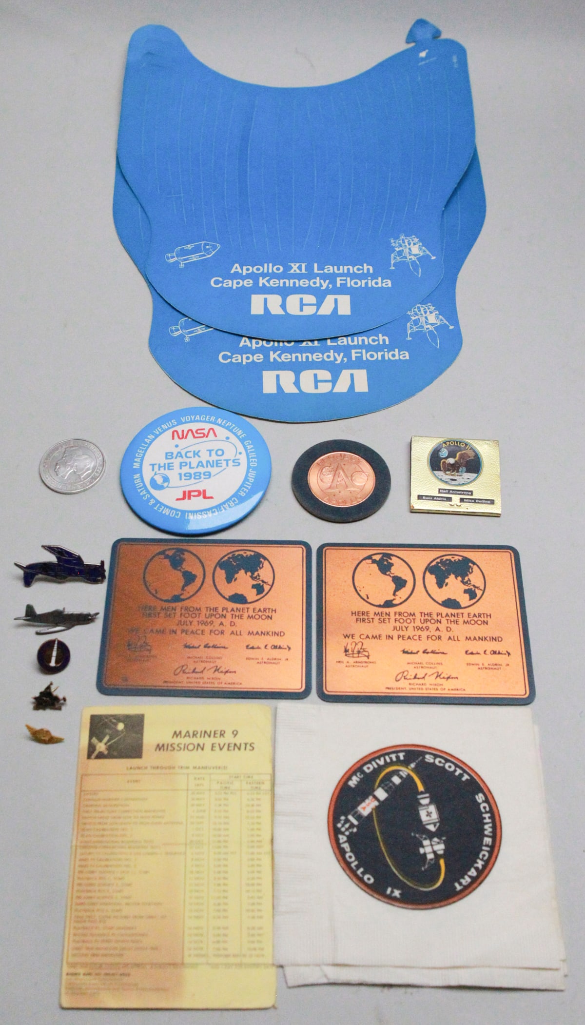 Apollo 11 Historical Memorabilia Collection (1 of 6)