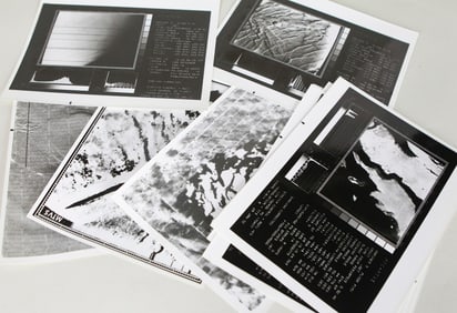 Lot of 15 Mariner 9 NASA JPL Original Photographs (8x10)