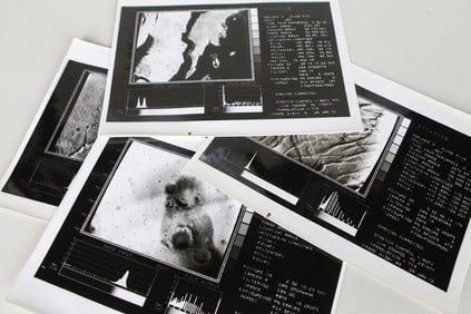 Lot of 7 Mariner 9 NASA JPL Original Photographs (8x10)