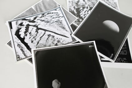 Lot of 7 Mariner 9 NASA JPL Original Photographs (8x10)