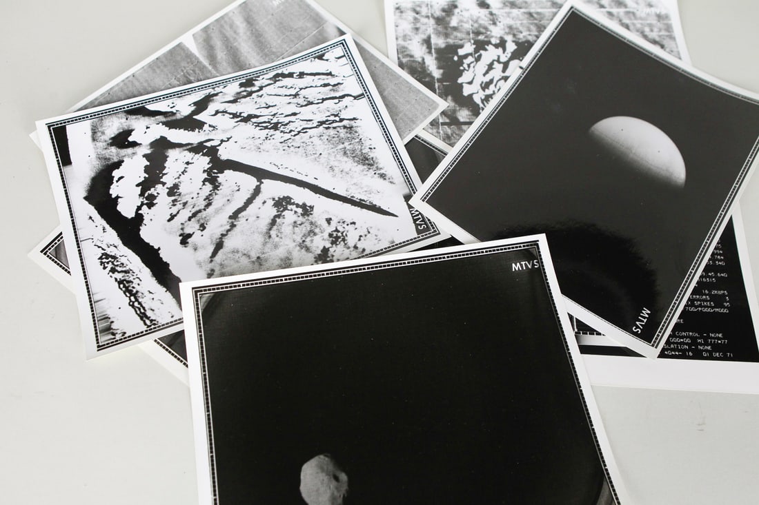 Lot of 7 Mariner 9 NASA JPL Original Photographs (8x10) (1 of 5)
