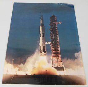 Apollo 4 Vintage Poster 16x12