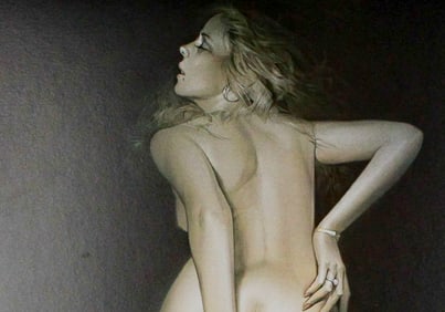 Sorayama Nude in Heels / Signed Lithograph
