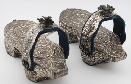 Armenian Sterling Silver Bath Clogs