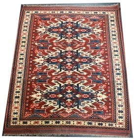 1930s Caucasian Chelaberd Kazak Rug