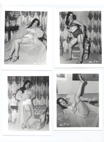 Irving Klaw 4x5 Vintage Photograph / Bettie Page Era Model