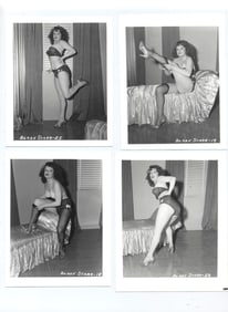 Irving Klaw 4x5 Vintage Photograph / Bettie Page Era Model