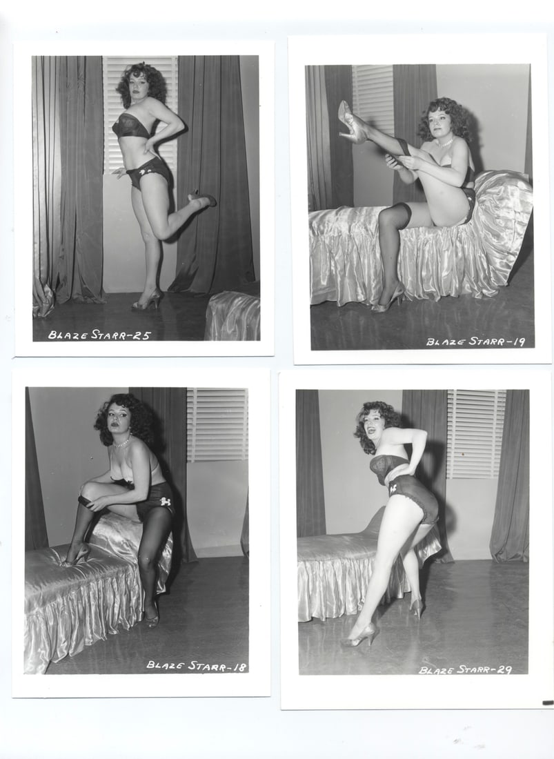 Irving Klaw 4x5 Vintage Photograph / Bettie Page Era Model (1 of 2)