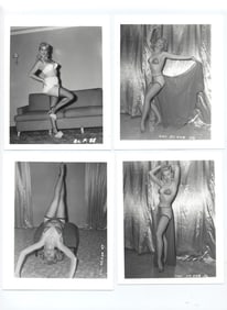 Irving Klaw 4x5 Vintage Photograph / Bettie Page Era Model