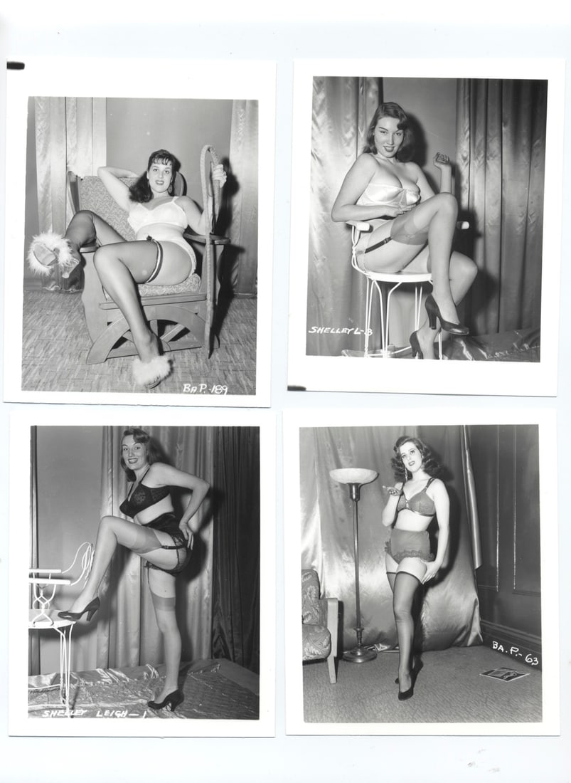 Irving Klaw 4x5 Vintage Photograph / Bettie Page Era Model (1 of 2)