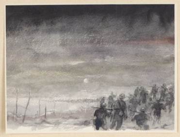Night Advance in the East / Hermann Schardt