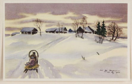 Vor den Waldai-Höhen / Before the Valdai Hills