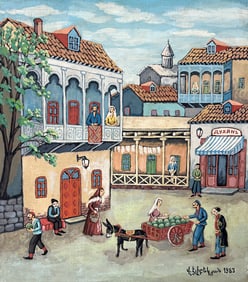 Vagharshag Elibekian / Watermelon Vendor / Armenian Artist