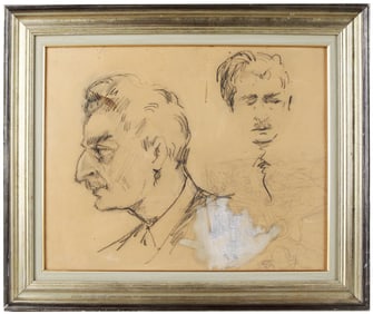 Martiros Sarian / Hakob Keshishyan Pencil Portrait / Armenian artist