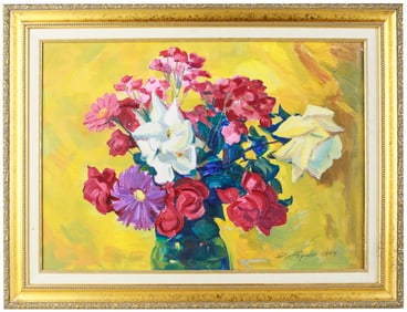 Mher Abeghyan / Flowers / Armenian artist