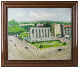 Khachatur Yesayan / Shahumyan Square / Armenian artist