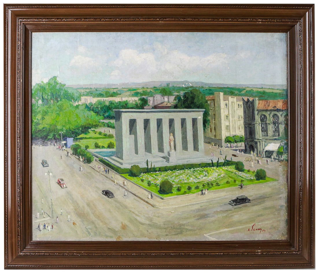 Khachatur Yesayan / Shahumyan Square / Armenian artist (1 of 6)