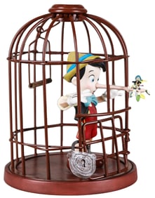 Walt Disney Classics Collection 2000 "I'll Never Lie Again..." Pinocchio & Jiminy Cricket Figurine
