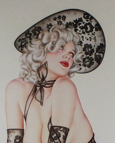 Olivia De Berardinis 1990 Special Edition Signed Lithograph – HC 51/110