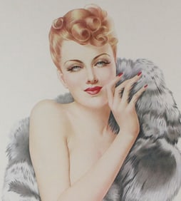 Alberto Vargas Limited Edition Lithograph – 256/300 (1993)