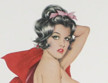 Alberto Vargas Estate-Signed Lithograph – 6/20 Limited Edition