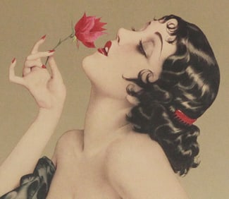 Memories of Olive (1920) by Alberto Vargas — Limited Edition Lithograph, EP 39/50