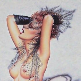 Olivia De Berardinis Sheer Magic Offset Lithograph