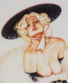 Coconuts – Olivia De Berardinis Signed Offset Litho, ca. 1980s