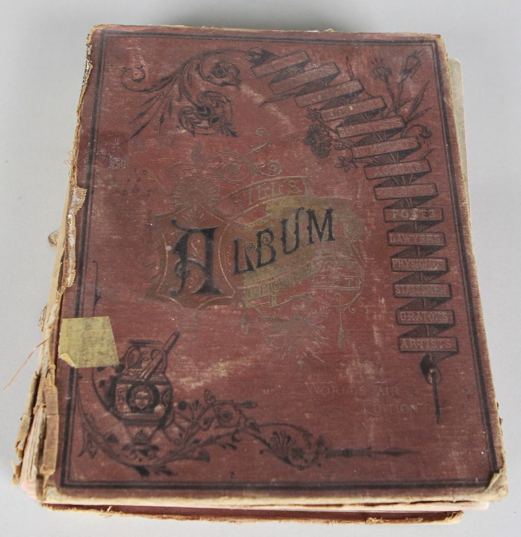 1891 Hill’s Album of Biography and Art – World’s Fair Edition (1 of 8)