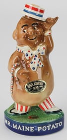Ezra Brooks 1973 “Mr. Maine Potato” Bourbon Decanter (Empty)
