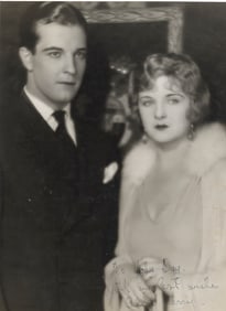 Alice Terry & Ramon Novarro Signed MGM Photograph with Fan Letter (1930)