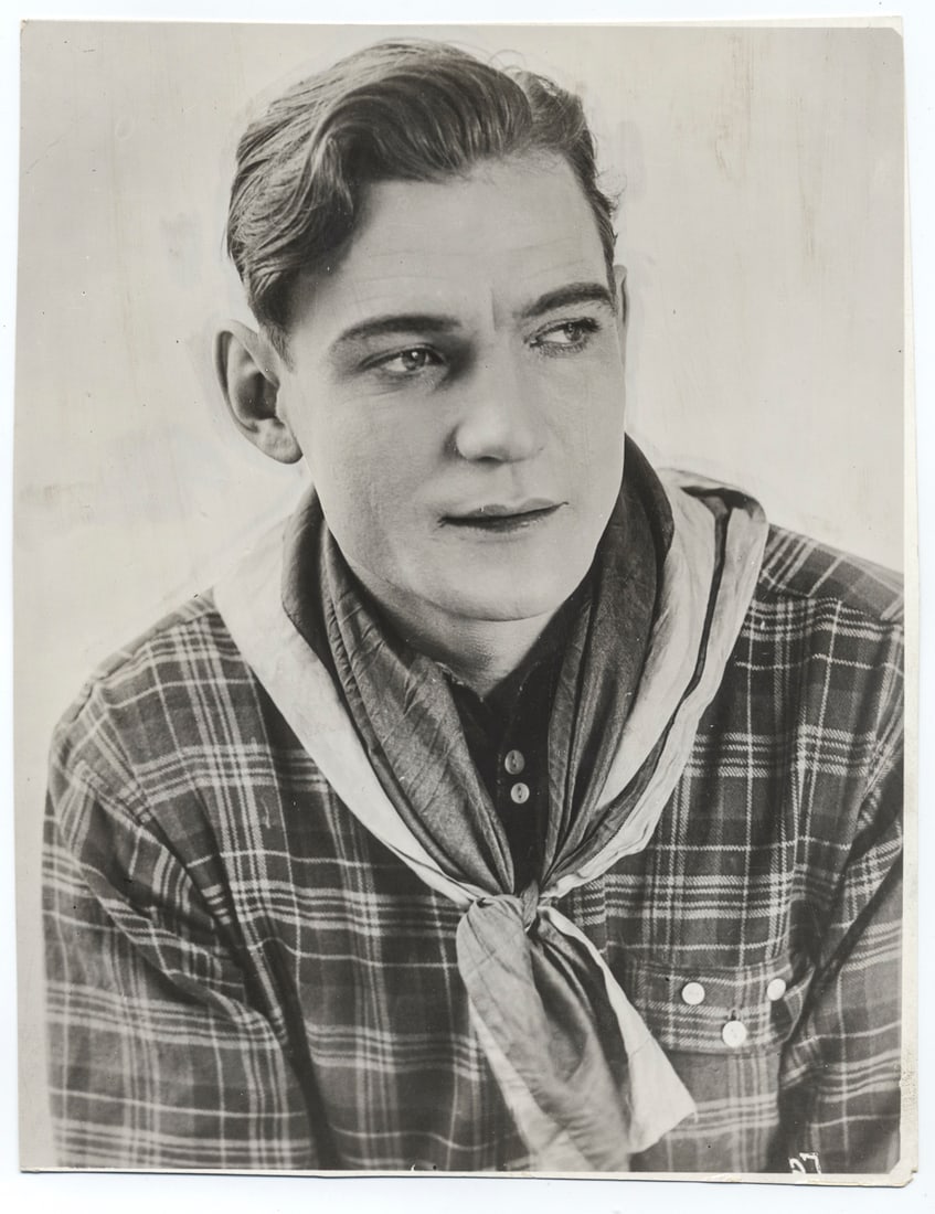 1926 Buck Jones Fox Studios Cowboy Portrait – Forbidden Trails Promo with COA (1 of 4)