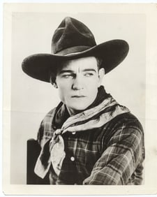 1920 Buck Jones Western Studio Portrait – William Fox Film Corp. with COA
