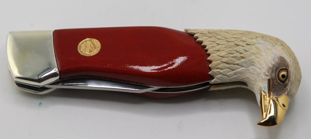 Franklin Mint Collector Eagle Folding Knife