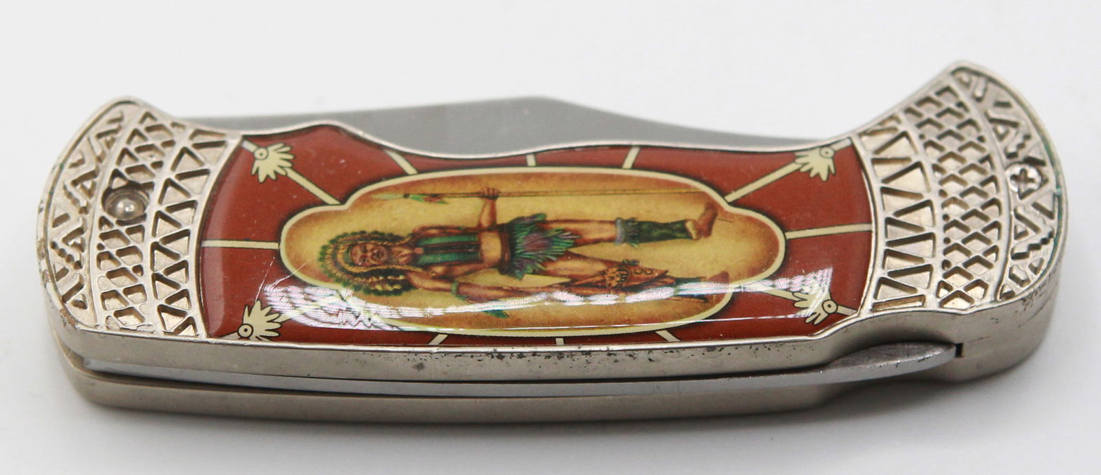 Vintage Sabre 3 Blade Folding Pocket Knife No. 637 Ss Japan