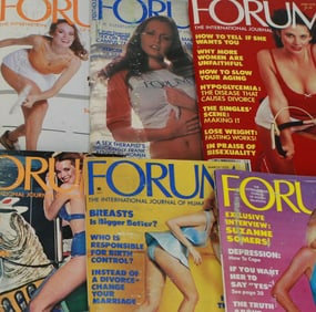 Lot of 10 Vintage Forum Magazines – The International Journal of Human Relations (1970s–80s)