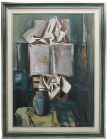 Vladimir Sahakyan “Still Life with Book,” 1980 / Armenian artist