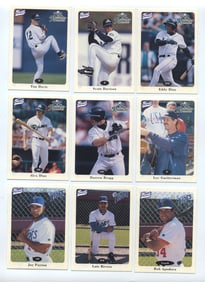 1995-96 Best Minor League Baseball Card Lot – 9 Cards incl. Jay Payton, Luis Rivera, Darren Bragg