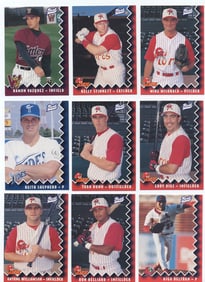 1997 Best Minor League Baseball Card Lot – 9 Cards incl. Ron Belliard, Kelly Stinnett, Ramon