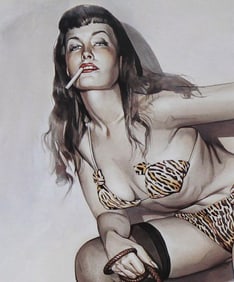 Hajime Sorayama Signed Erotic Lithograph – Edition 8/17