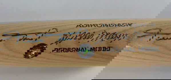 Willie Mays Autographed Adirondack Personal Model Baseball Bat