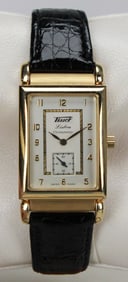 New Tissot Lisboa Limited Edition 18K Gold Chronometer Watch (No. 397/499)