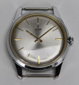 Working Vintage Tudor Shock-Resisting Wristwatch (No Strap)