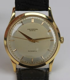 Universal Genève 18K Gold Automatic Wristwatch