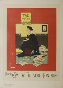 Les Maîtres de l’Affiche – “The New Woman” Comedy Theatre London Poster