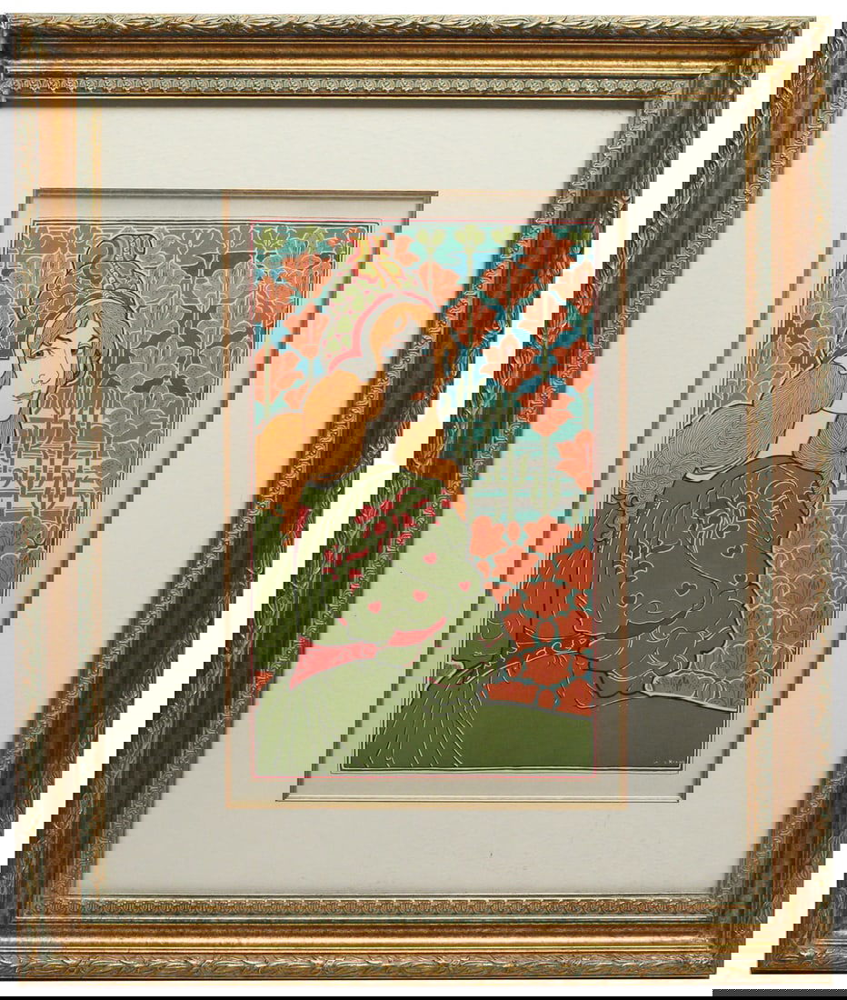 Louis Rhead – Jane (c. 1897–1898), Art Nouveau Lithograph (1 of 3)