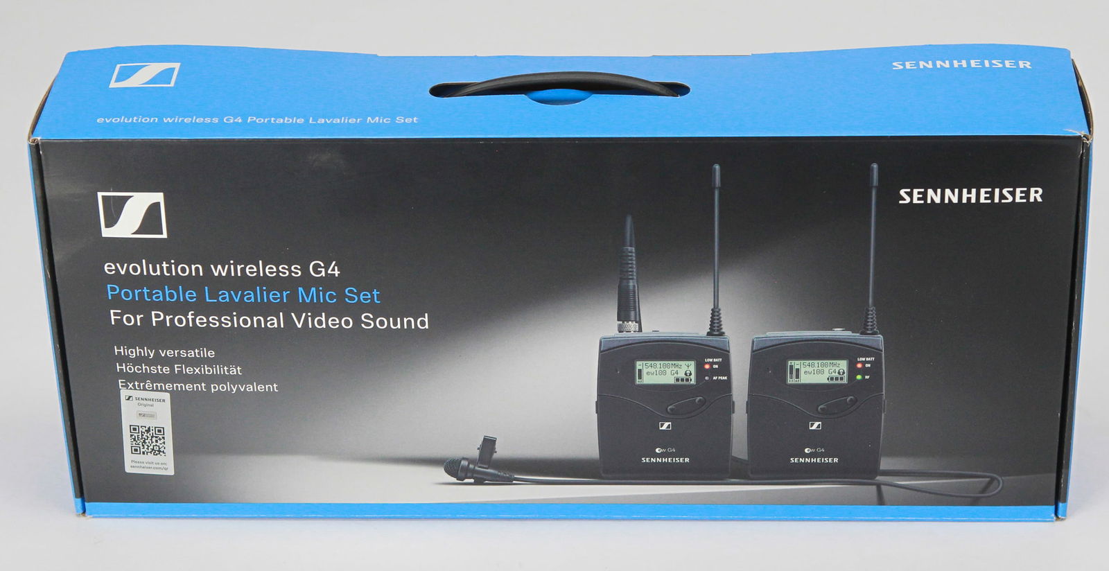 Sennheiser Evolution Wireless G4 Portable Lavalier Mic Set (1 of 6)