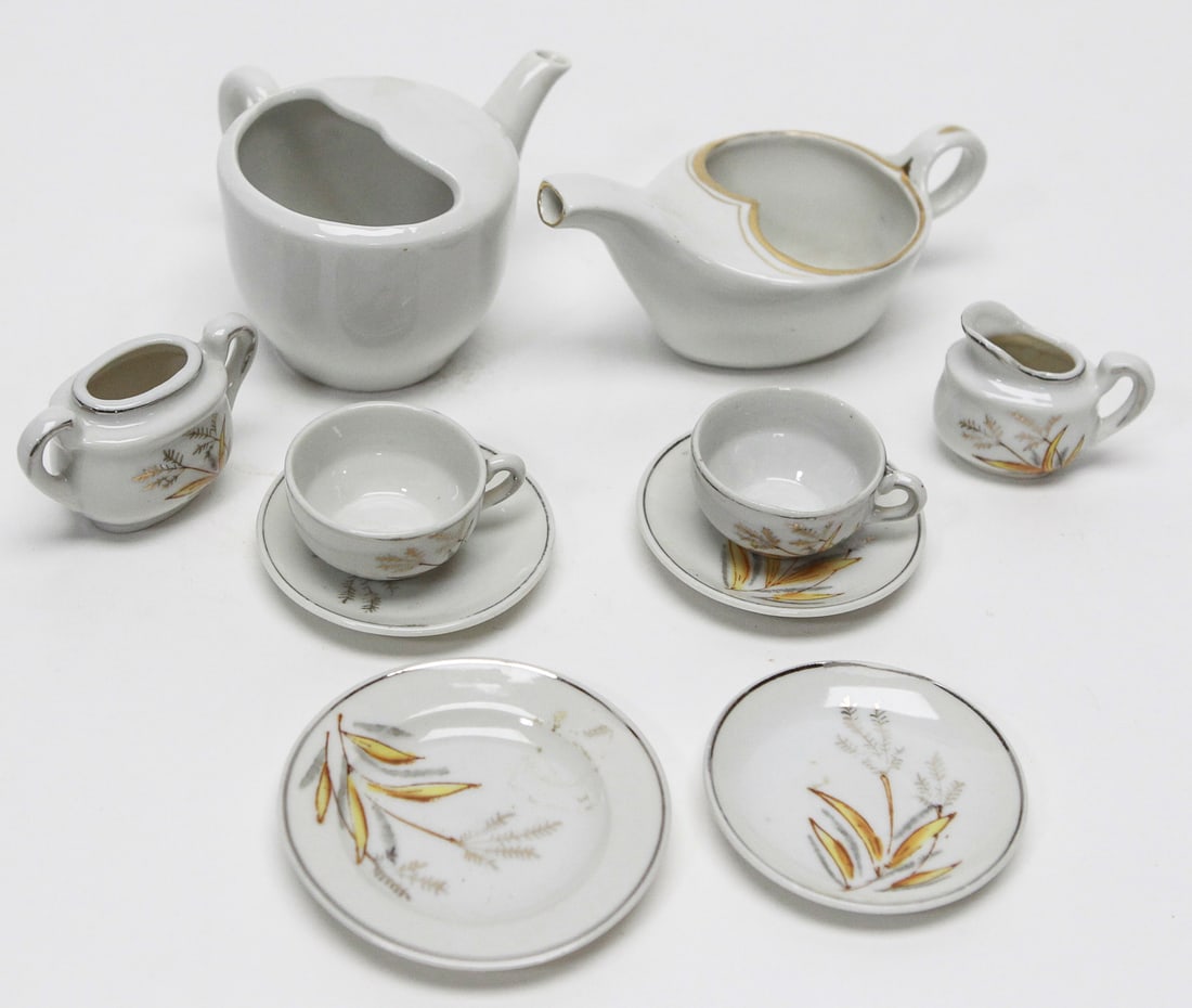 Mixed Vintage Miniature Porcelain Tea Set Lot – Japan & Germany (1 of 2)