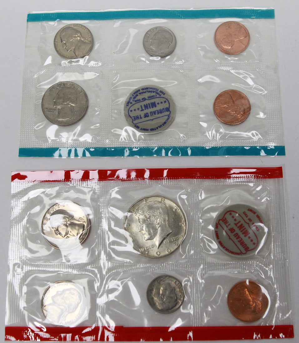1969 U.S. Mint Uncirculated Coin Set (1 of 1)
