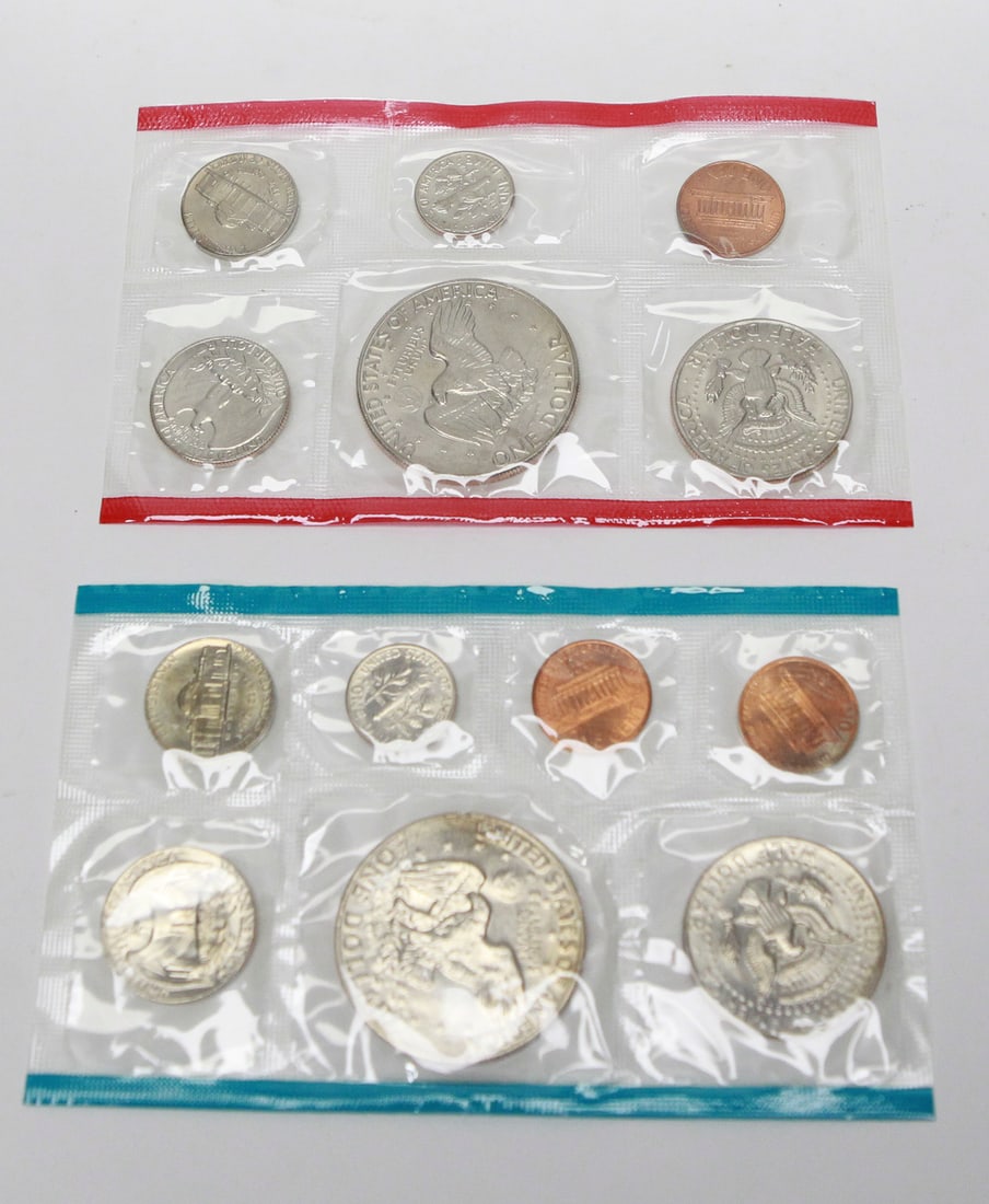 1974 U.S. Mint Uncirculated Coin Set - 2